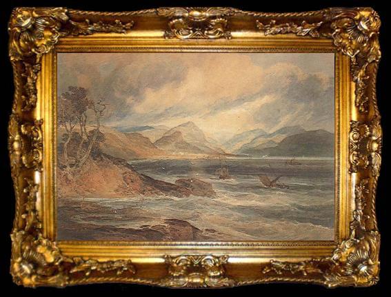 framed  Joseph Mallord William Turner Landscape, ta009-2